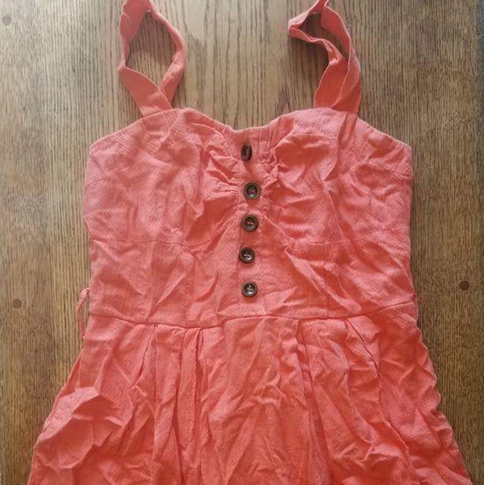 Charlotte russe coral dress